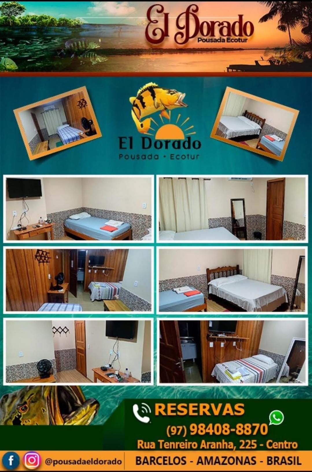 Apartmán El Dorado Pousada Barcelos Exteriér fotografie